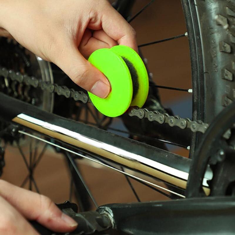 Bicycle Chain Oiler Lubricator Cycling Gear Roller Cleaner Lubricant Bicycle Chains Drum Repair Supplies Tools Bike Accessories