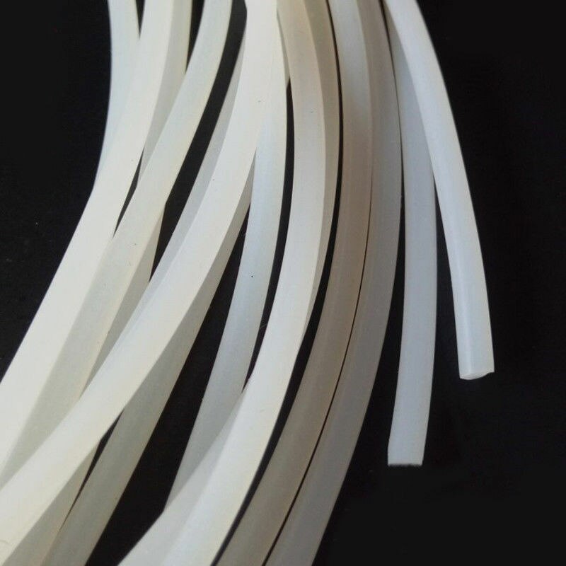 Cavo in gomma siliconica 1m cavo bianco O Ring 1.5mm 2mm 3mm 6mm 8mm 10mm 16mm