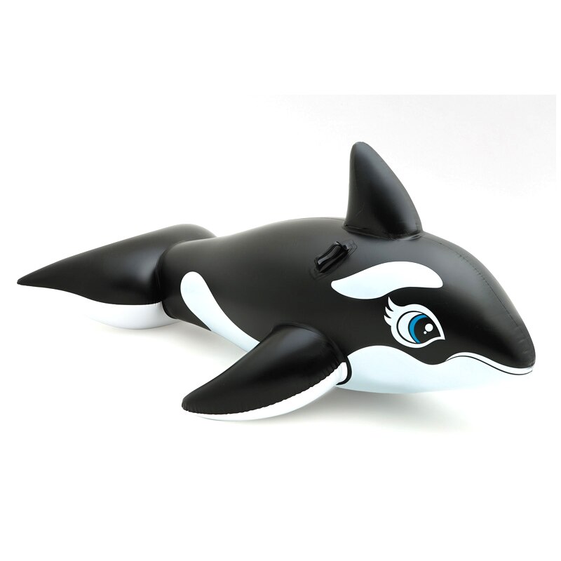 Lato nadmuchiwany kształt rekina basen kąpielowy pływa tratwa dmuchane materace pływanie zabawa sportowy wodne zabawki plażbyć winnym dla dorosłych