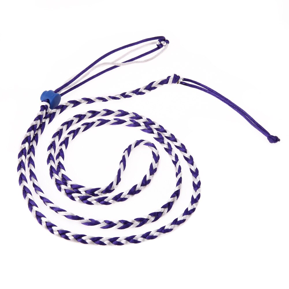 1.4M Adjustable Pet Hamster Harness Rope Gerbil Cotton Rope Harness Lead Collar for Rat Mouse Hamster Pet Cage Leash 3 Colors: Blue