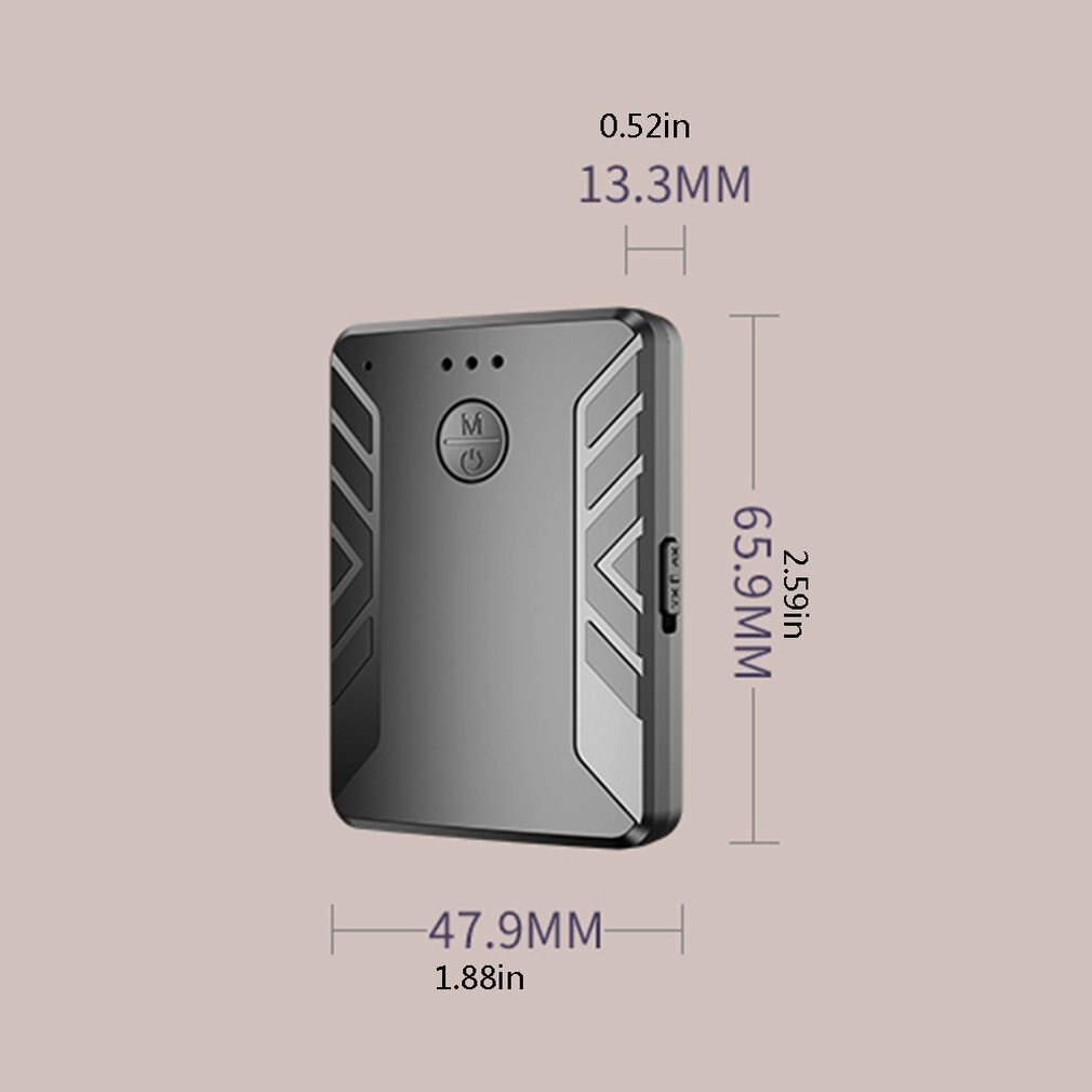 T19 Wireless Receiver Transmitter Two In One Wireless 5.0 Adapter Hands Free Call Receiving And Transmitting