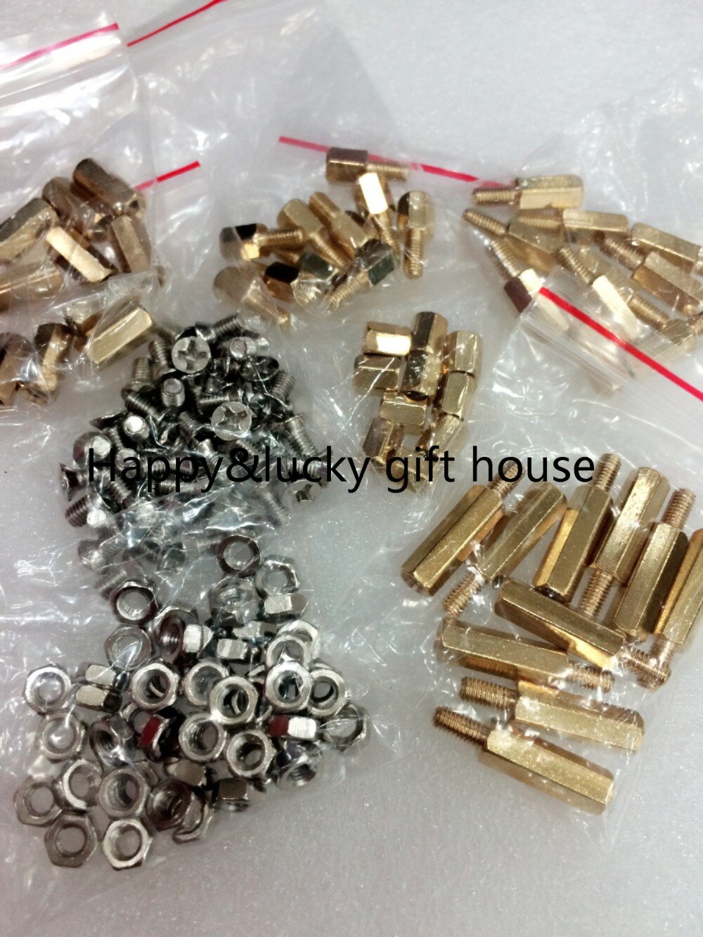 YYT Nuts screws copper pillars 6+6 10+6 15+6 M3 nut 3*6 screws 6MM hollow 10MM hollow 150PCS