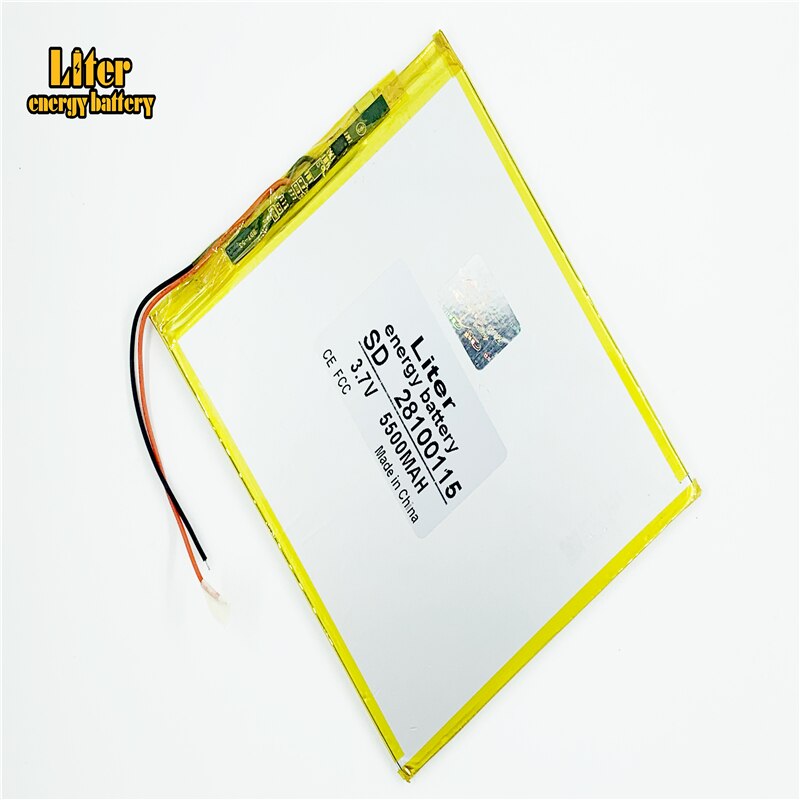 3.7 V 5500mah tablet battery brand tablet gm lithium Tablet polymer