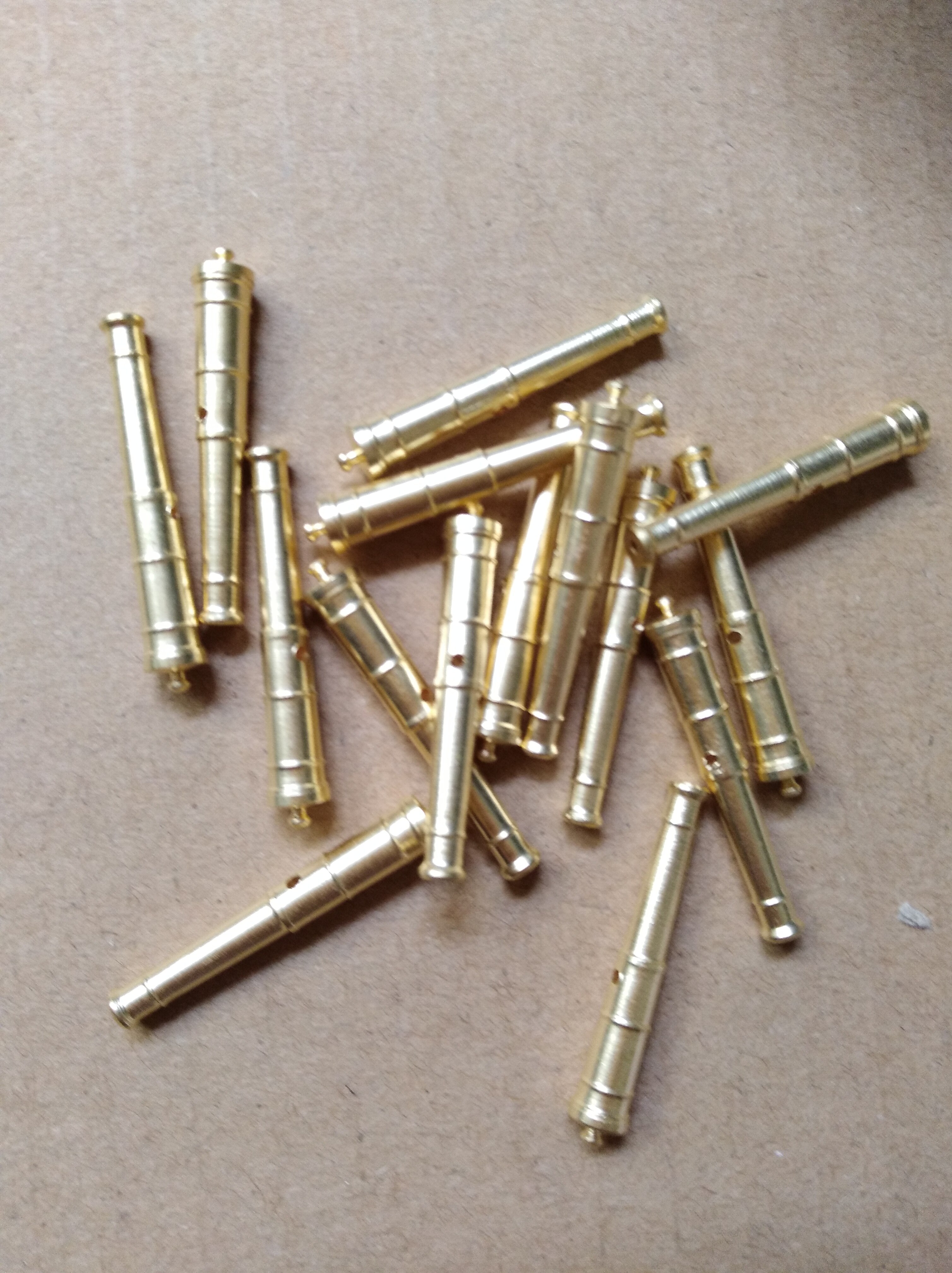 10 Stks/partij Cnc Messing Kits Maat Diam 5X30 Mm Messing Kanonnen Accessoires