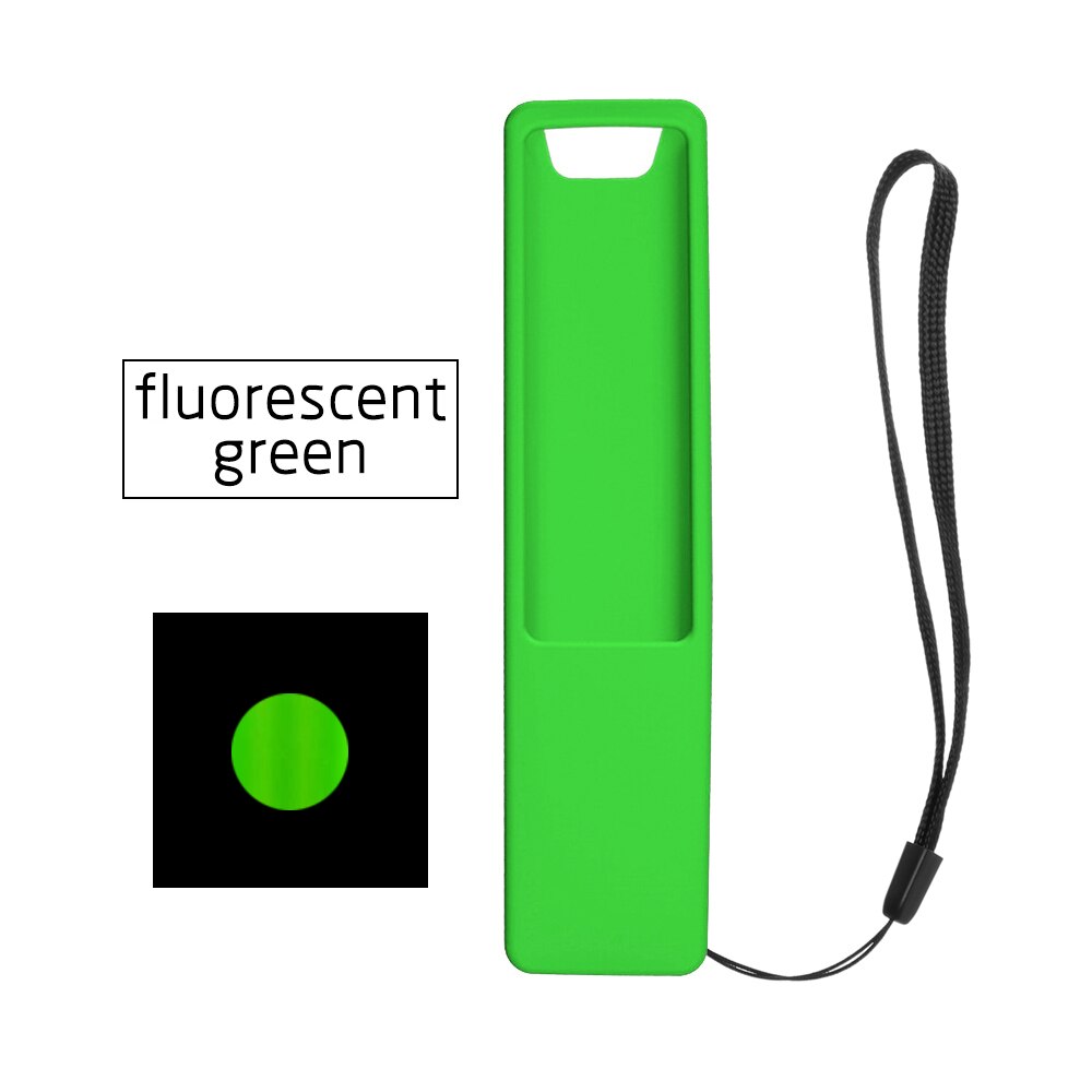 Zachte Siliconen Beschermhoes Afstandsbediening Covers Anti-Slip Remote Gevallen Voor Samsung Smart Tv Voor Tv Afstandsbediening Rubber cover: fluorescent green