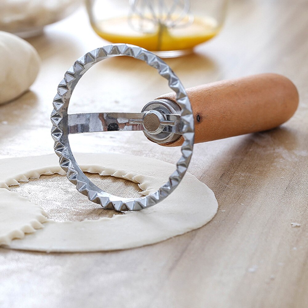 6.5cm runde ravioli frimærke pasta cutter gør ravioli hjemme wienerbrød ravioli maker molding press ravioli form