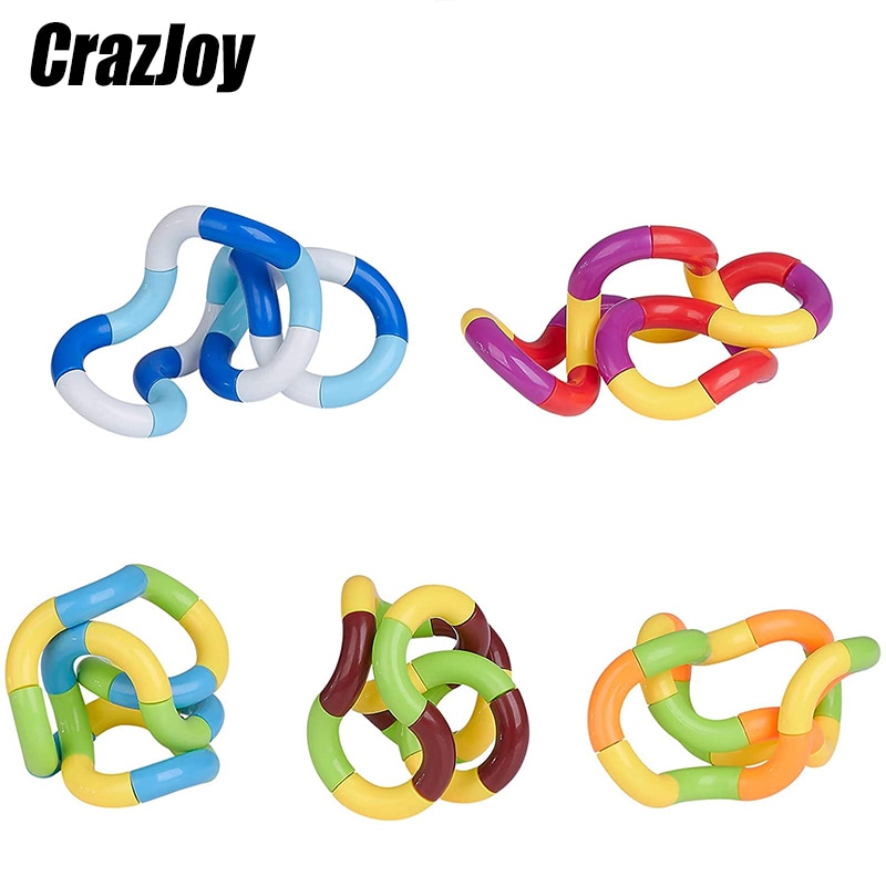 Sensory Roller Twist Fidget Toys Anti Stress Adult Brain Relax Decompression Child Rope For Stress Kids Antistress Focus Toy