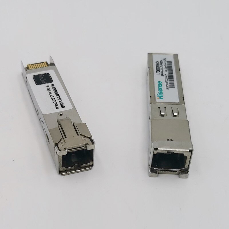 Moduły EPON OLT PX20 + SFP z pojedynczym włóknem Tx 1490nm Rx1310nm złącze SC Hisense