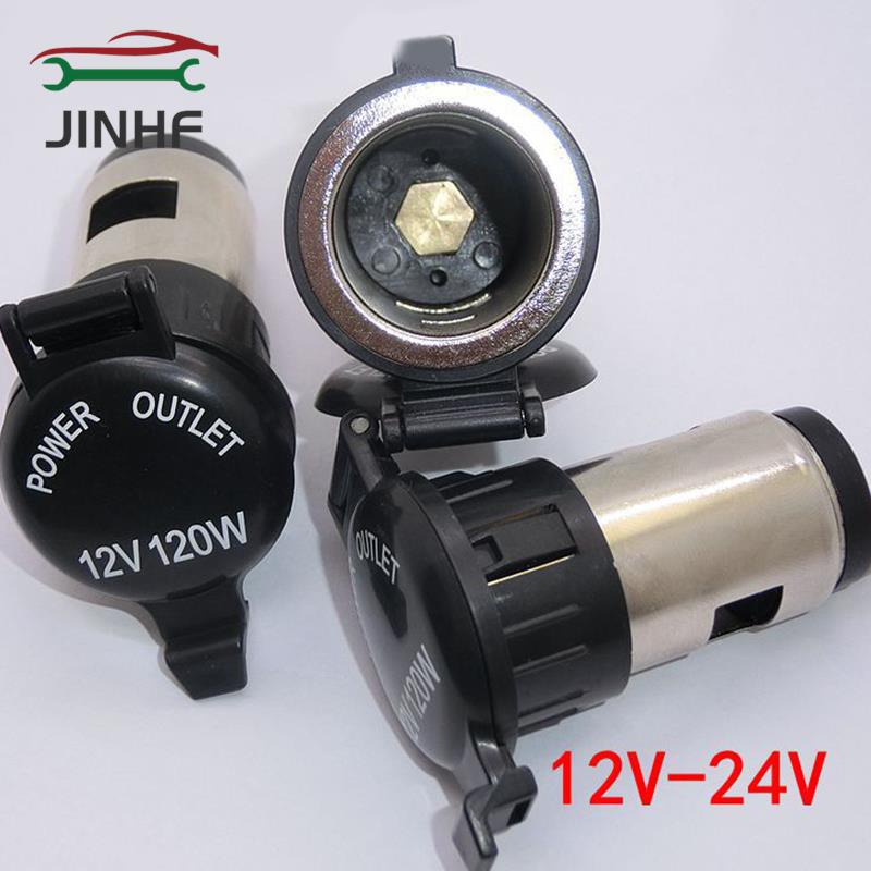 Briquet Laguna femelle pour voiture, prise de courant avec étui étanche, 12V-24V, 10A, 1PC
