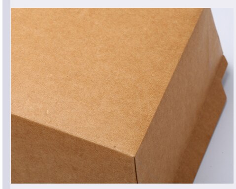Engangs emballage kraftpapir boks pakning takeaway madpakke sushi boks boite de conservation alimentaire