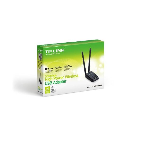 TP-LINK WN8200ND adat. H.Pow 300N 500mW 2x5dBi USB