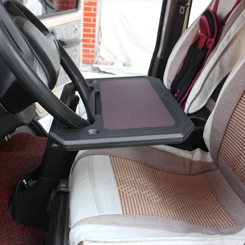 Auto Laptop Schreibtisch Multifunktions Lenkrad Halfter Ständer Schwarz für Fahrer Reisende Arbeit oder Esszimmer Halfter Passt sterben Meisten Fahrzeuge
