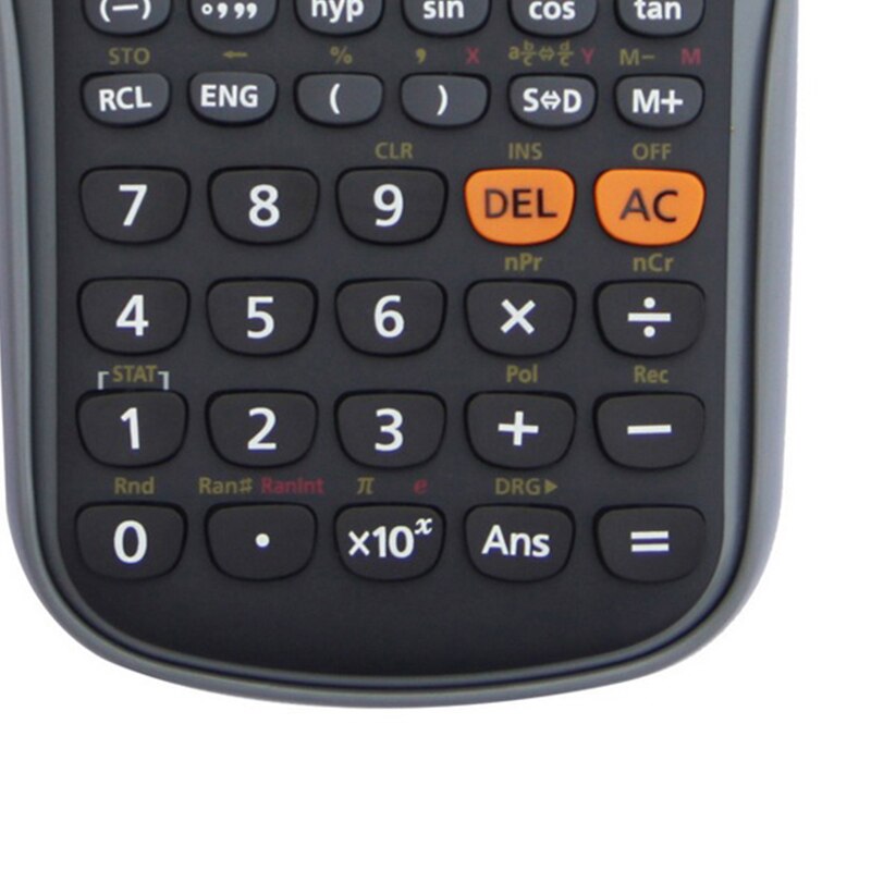 FX-350ES PLUS-calculadora de examen para estudiantes, dispositivo multifuncional con función científica, sin texto, para ingeniería y finanzas