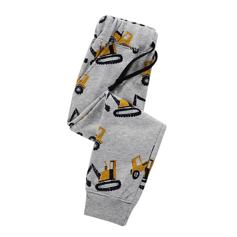 Children Sweatpants Applique Cars Boys Trousers Pants Autumn Spring Baby Long Pants Boys Sport Clothing