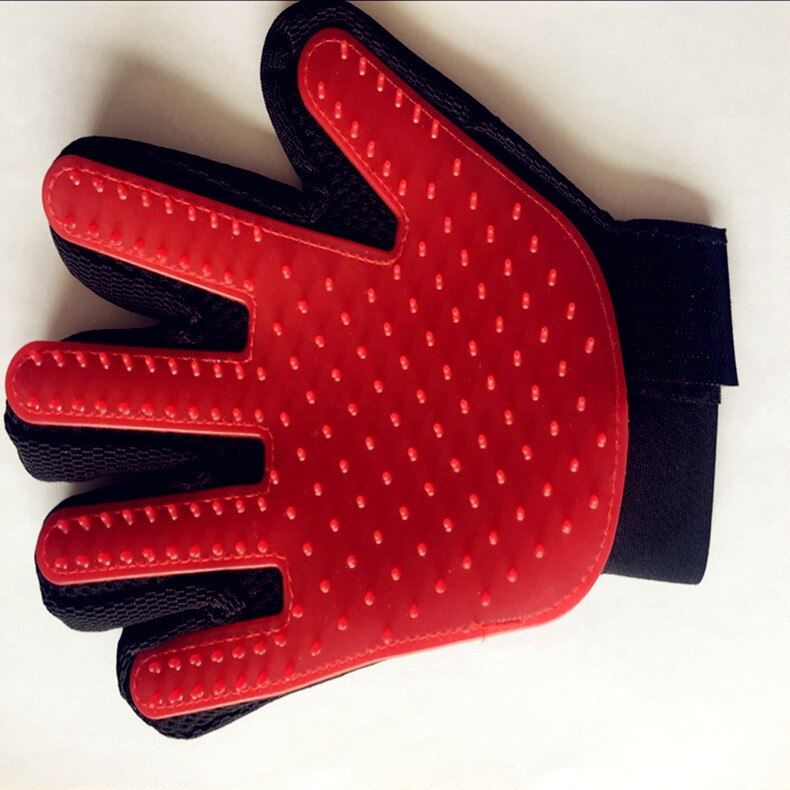 Guantes de Baño de mascotas, manoplas de silicona para quitar la suciedad de los dedos, productos de limpieza para gatos y perros, guantes de masaje para el cuidado del cabello, CW31: c02