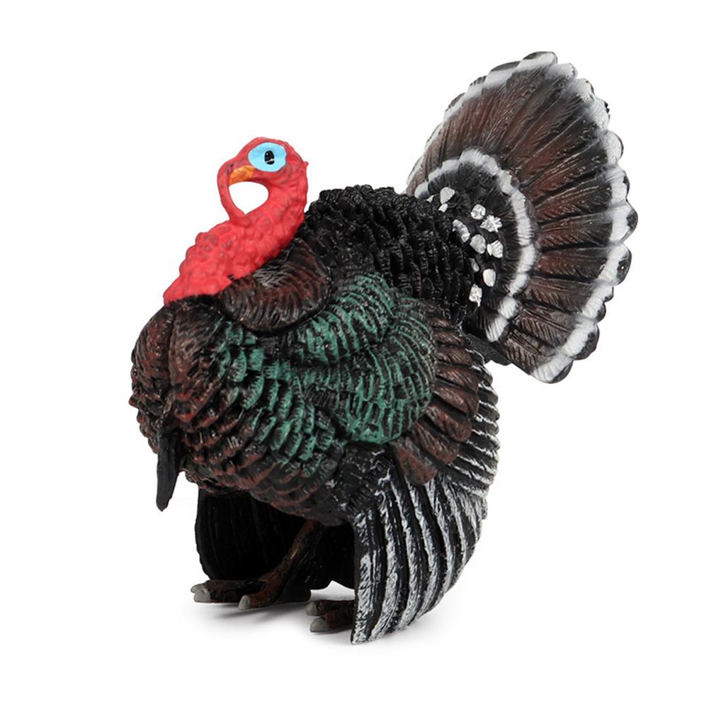 Gesimuleerde Pluimvee Animal Model Turkije Hen Kind Speelgoed Ornament