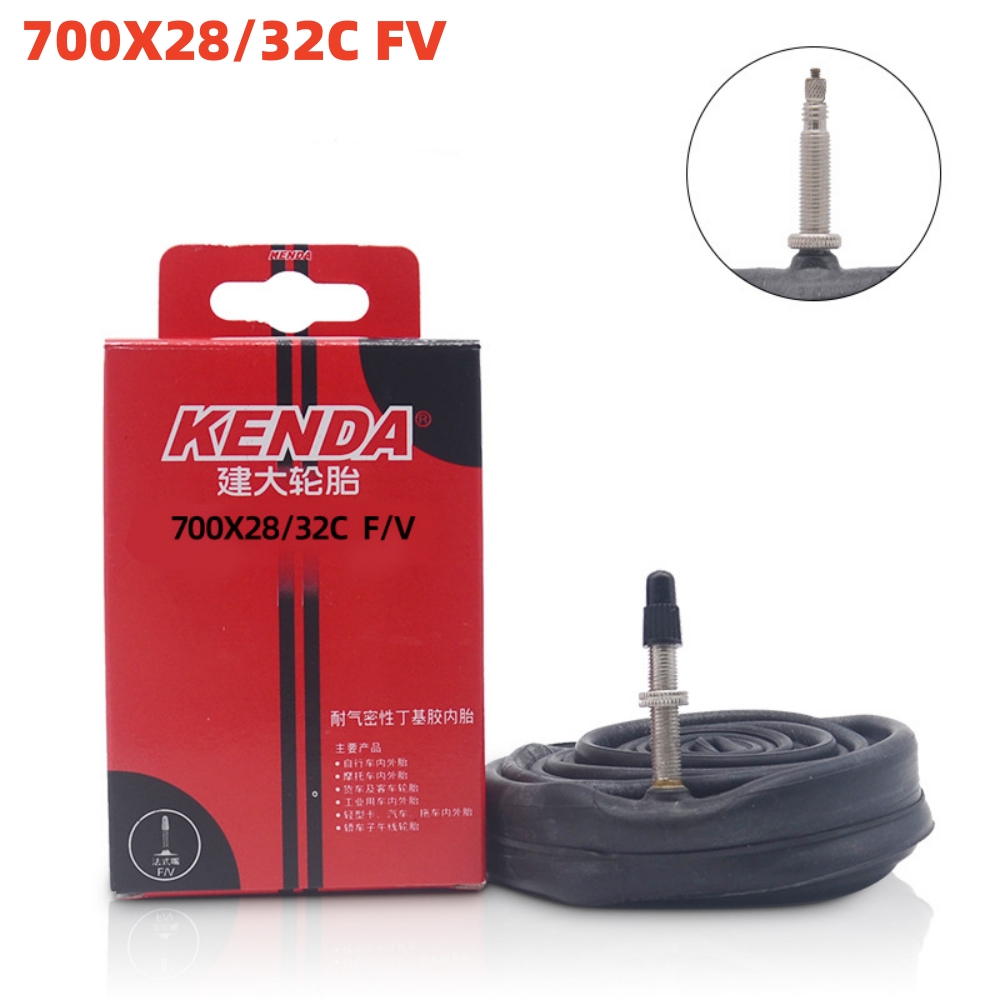 Kenda Fietsbuizen 700X23/25/28/32/35/43c Presta Fv A V Voor Racefietsband Binnenband: Khaki