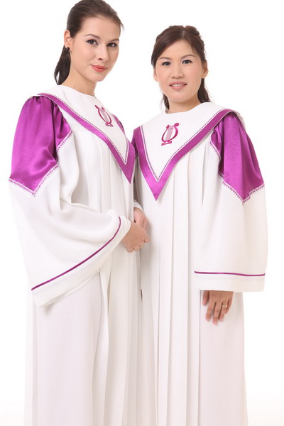 goede materialen Christelijke Kerk Choir lange gown Robes christian kostuums voor volwassenen psalm gewaden lange kerk Gewaad