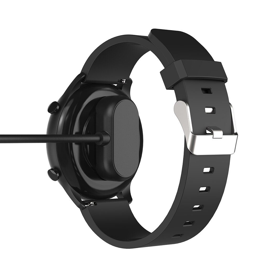 1pc sorte smart watch dock oplader adapter usb opladningskabel til amazfit gts 3 gts 3 gtr 3 pro gtr 3 smart watch tilbehør