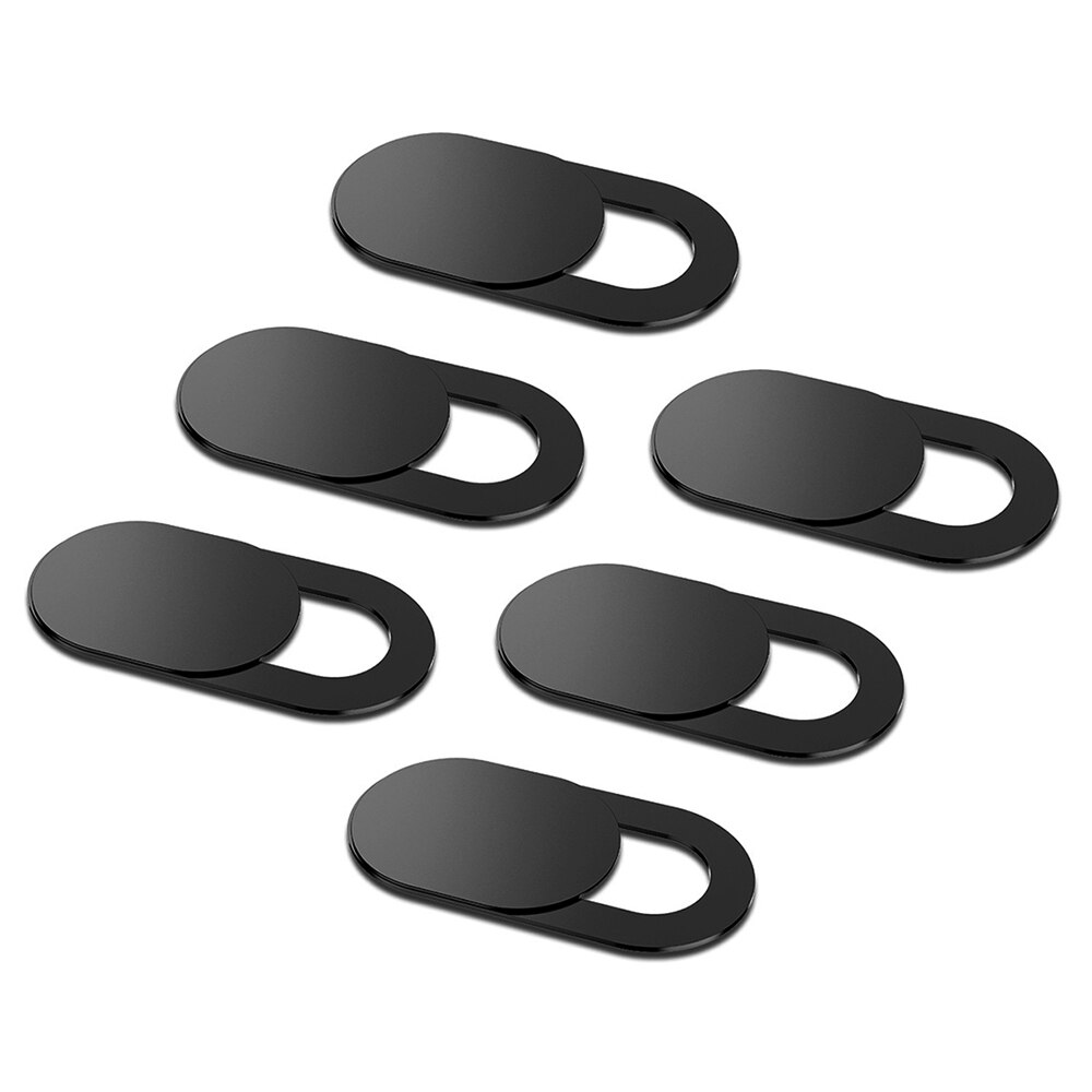 3PCS/6PCS WebCam Cover Shutter Plastic Universal Camera Cover Web Cam Slider Privacy Sticker for iphone Tablet PC Laptop: 6PCS