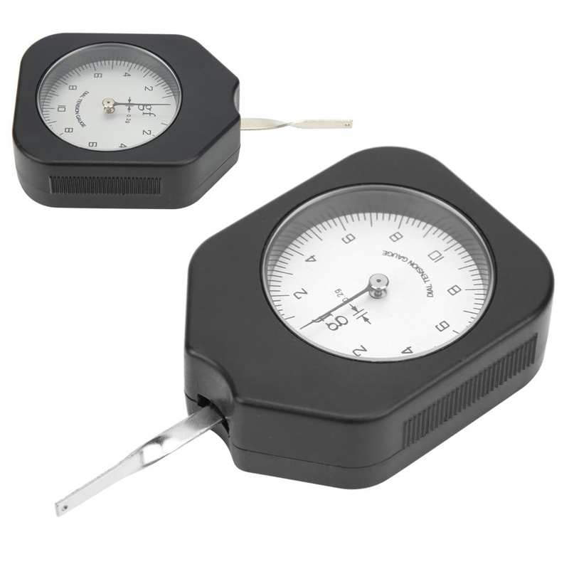 Tension Meter SEG‑10‑1 Dial Tension Meter Gauge Switch Force Gauge Single Needle 10g for Measuring Portable Tensiometer