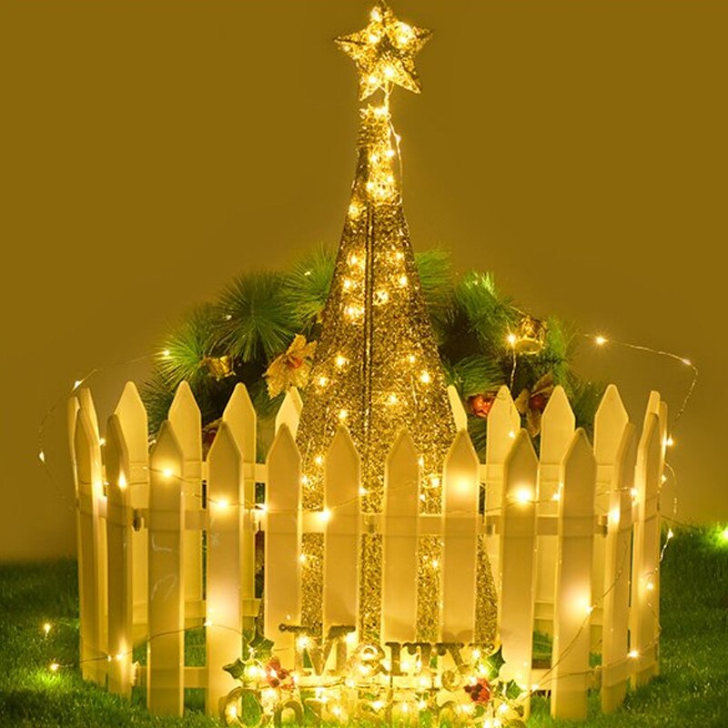 Led Outdoor Solar Lamp String Lights 10M Fairy Christmas Party Garland Solar Tuin Waterdichte Festoen Led Licht Decor