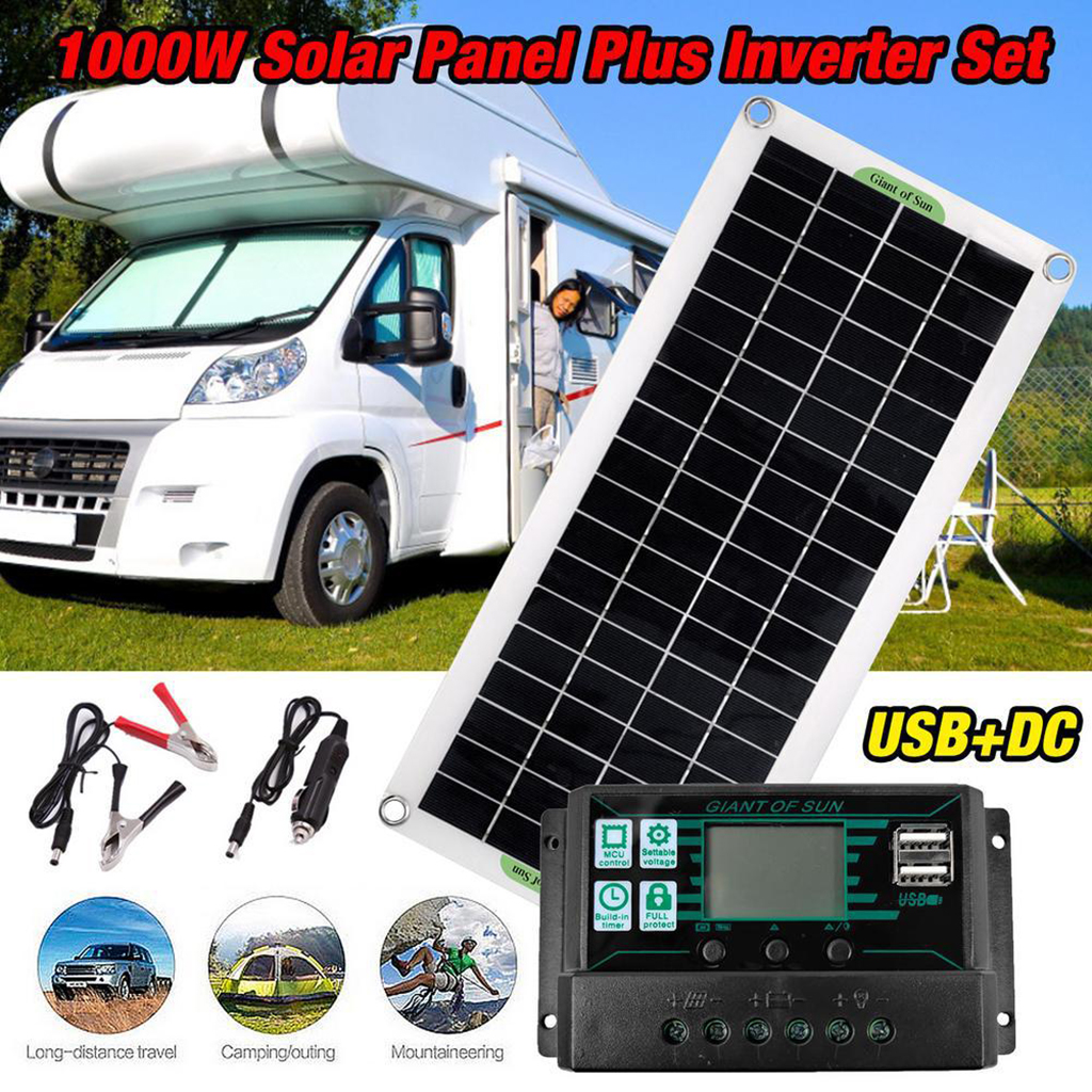 220V 30W solar panel kit solar cell solar photovoltaic solar panels for home with controller