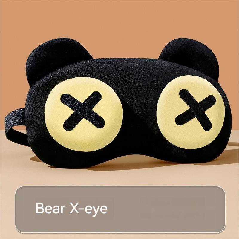 Masques pour les yeux mignons pour enfants et étudiants, masque pour les yeux, sommeil apaisant, fatigue oculaire, , compresse, porter, confortable: Default Title