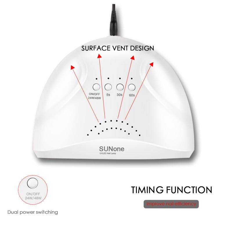 UV LED Nagel Lampe 48W Nagel Trockner Für Nagellack Professionelle Salon Aushärtung Nail Backen Lampe Trocknen Lampe Für gel Lack