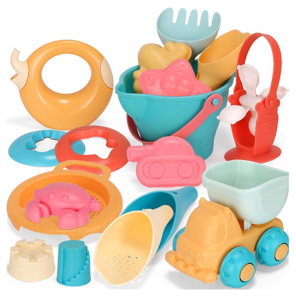 Summer Children Sandbox Set Kids Beach Toys Baby Beach Play Set Sand Play Sand Dredging Tools Sand Water Game Play Bath Toys