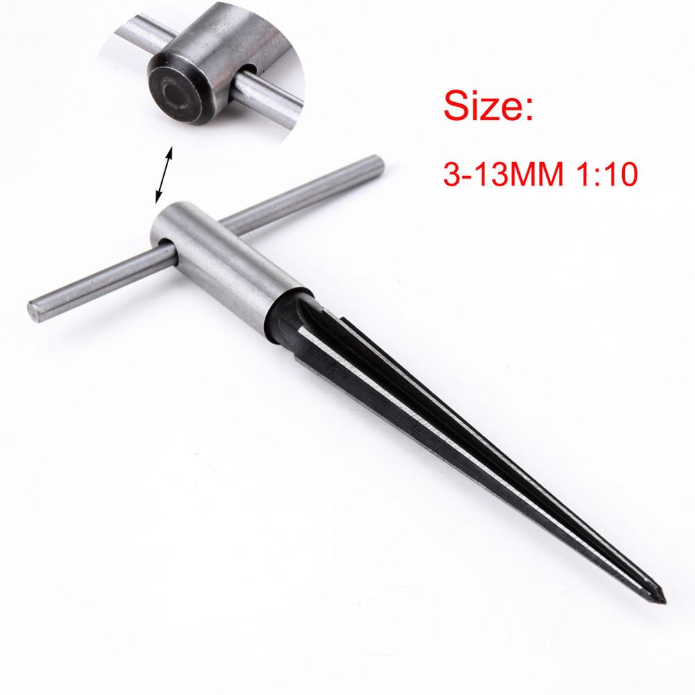 Alésoir conique 3-13mm et 5-16mm alésoir en métal à la main ébavurage agrandir alésoir à main trou de broche pour outils de forage en plastique bois métal