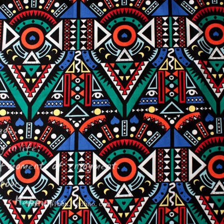 Baumwolle stoff sterben tuch Patchwork Stoffe durch sterben Meter Stoff für Hand für möbel mysteriös Stamm Jahrgang 50x145cm: B828