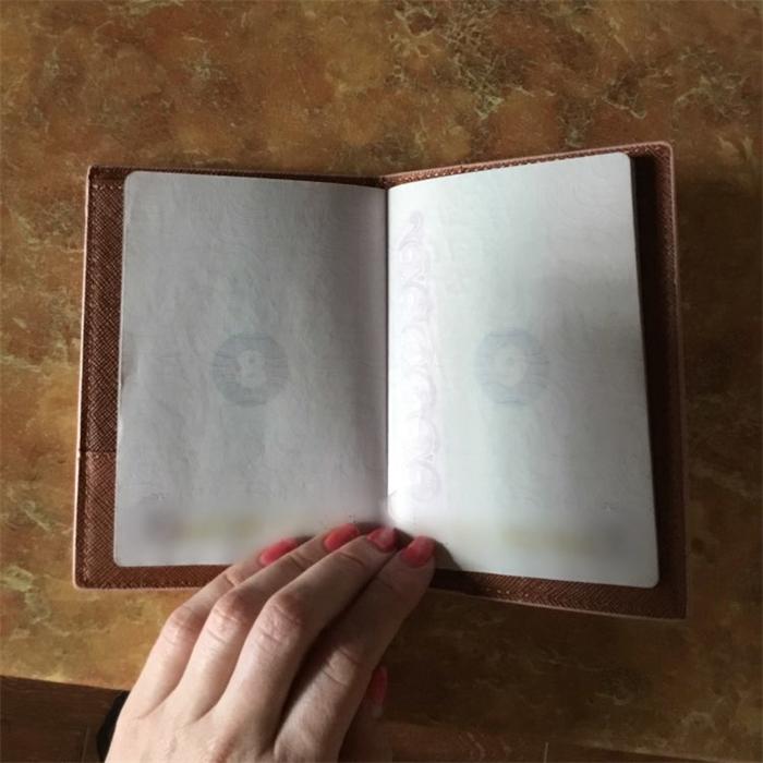 beignet licorne motifs protège-passeport femmes et hommes voyage passeport couverture en cuir avec 6 styles pour choisir