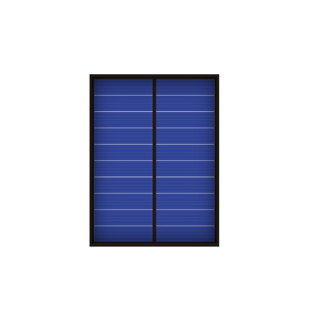 5v 160ma 0.8 watt solcellepanel standard epoksy polykrystallinsk silisium diy batteriladingsmodul mini solcelle leketøy