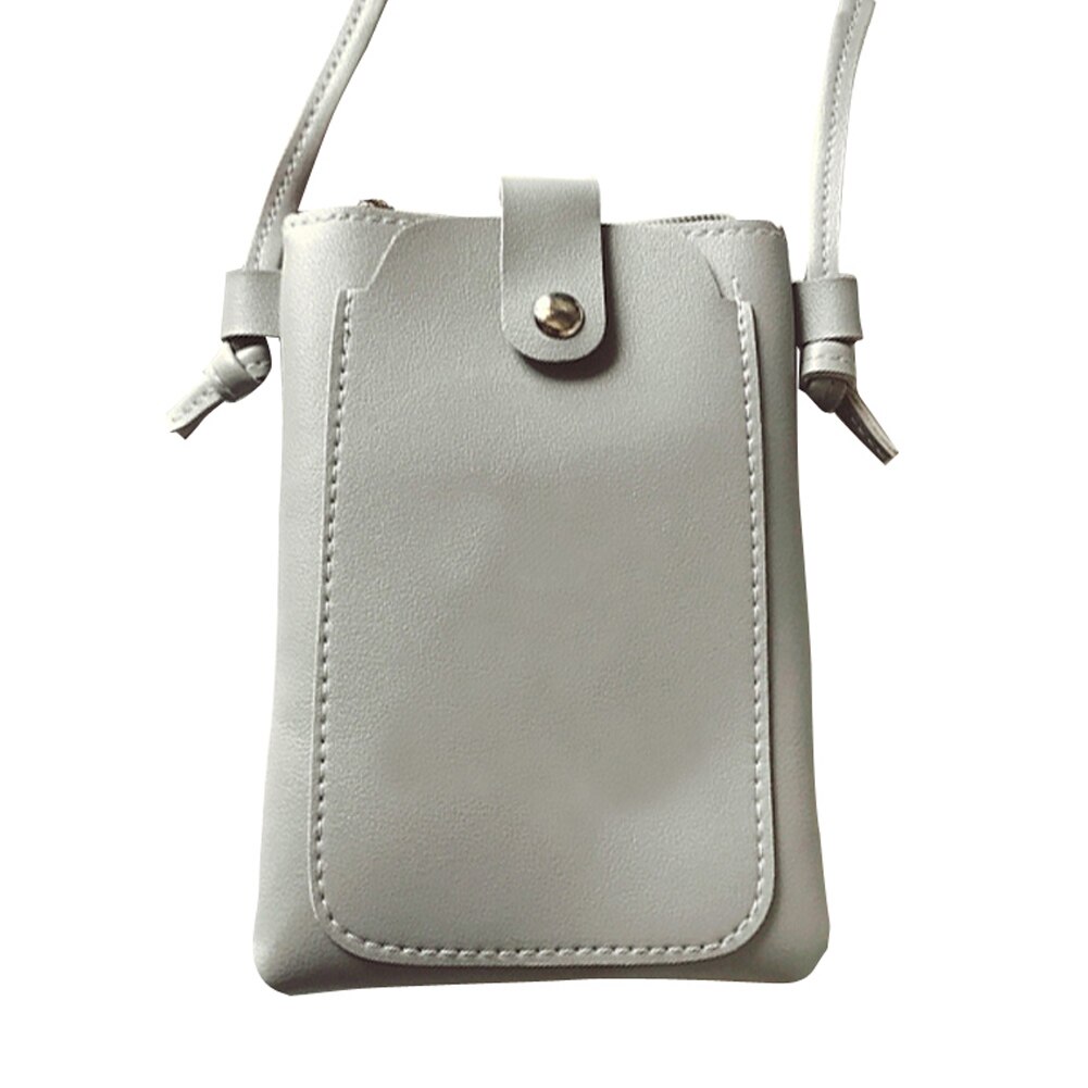 Nouvelles femmes sacs à main en cuir Mini carte pièce téléphone Mobile sacs petit changement sac à main femme boucle PU épaule sac à bandoulière