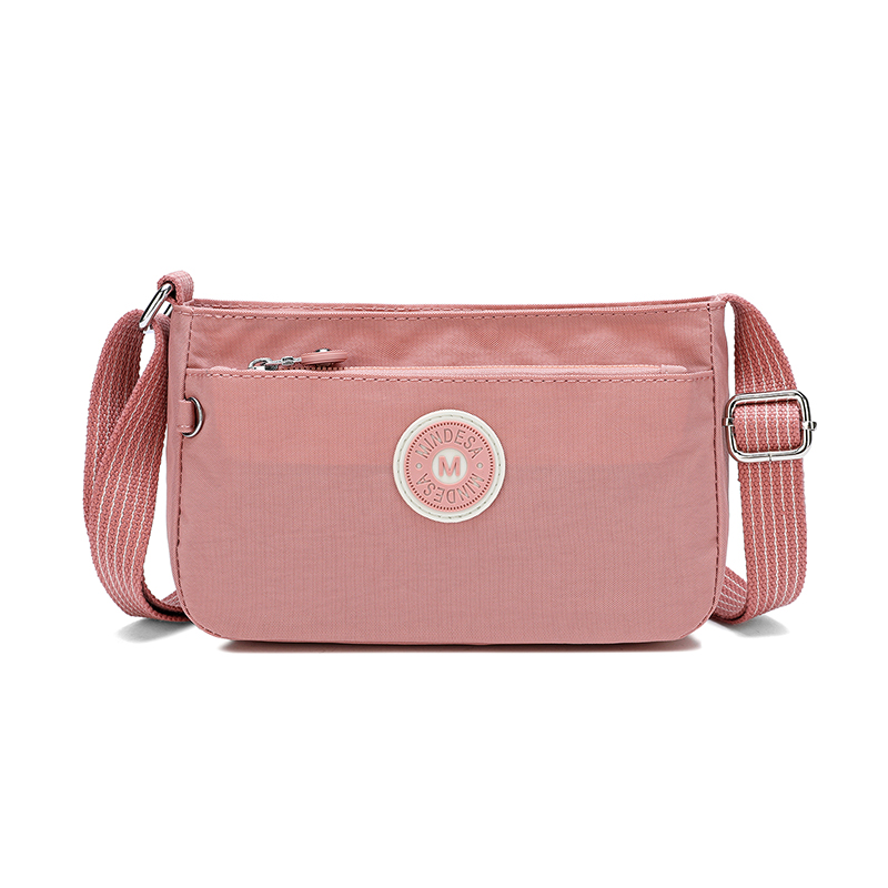 Mindesa Portable Nylon Best Crossbody Bag Sling Bag Waterproof: plum