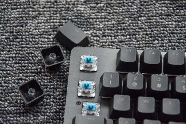 Originele Ctrl Alt Fn Win Ruimte Key Caps Voor Logitech Mechanische Toetsenbord G512 Met GX-BLUE Schakelaar Hebben Ook Beugel Stander