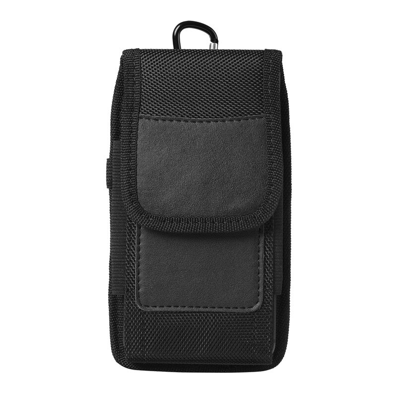 Para samsung galaxy a51 5g caso cinto clipe coldre saco do telefone universal oxford pano cartão bolsa para samsung nota 20 mais bolso: L 15cmX8cm