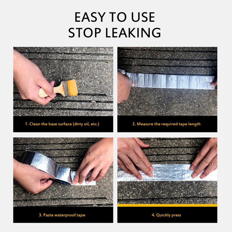 Plaques Poussoir Aluminium Auto-adhésives Pour Porte - Lot De 2 - Décor Argent, Noir, Or - Fixations Incluses