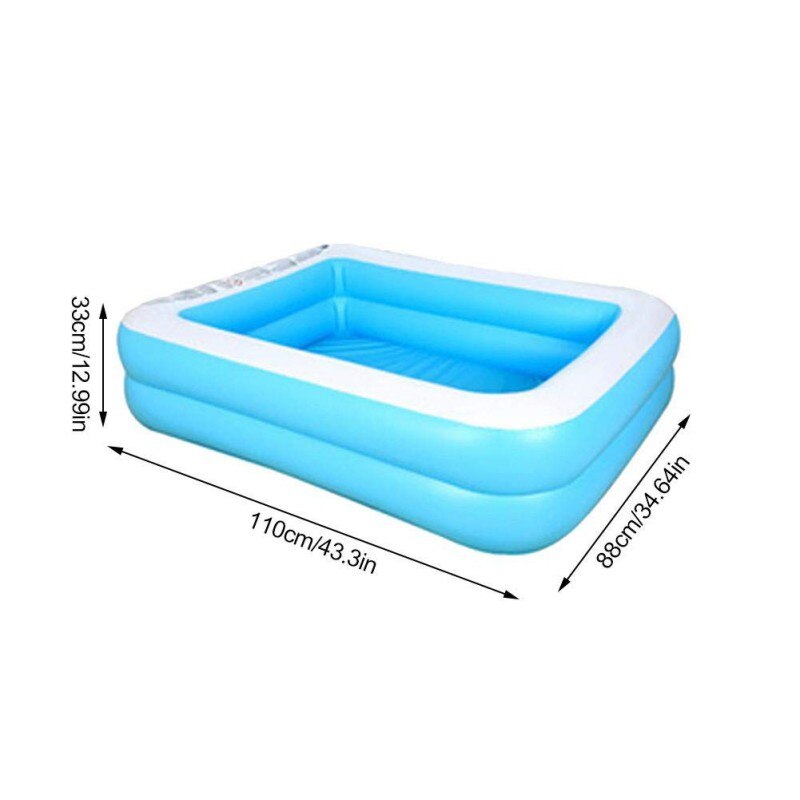 1PC Thickened Wear-resistant Inflatable Swimming Pool Water Party General Garden Backyard Outdoor Swimming Pool