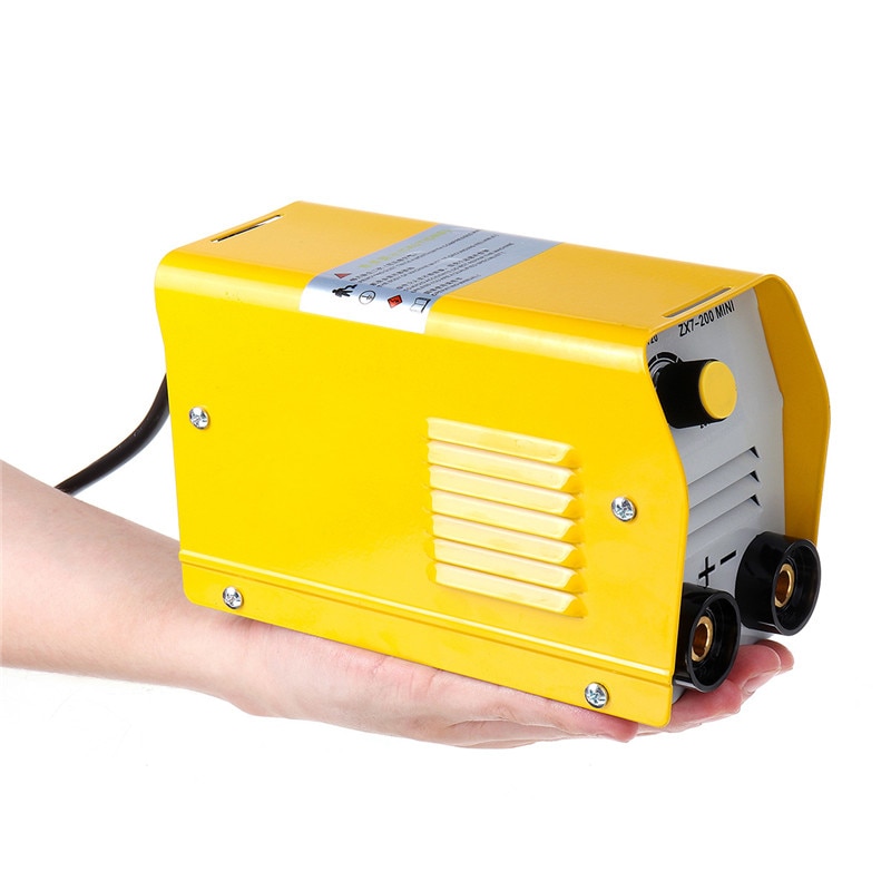 Handheld 200A Mini Electric Welding Machine Protable IGBT DC Inverter ARC MMA Stick Welders for Welding Various Materials