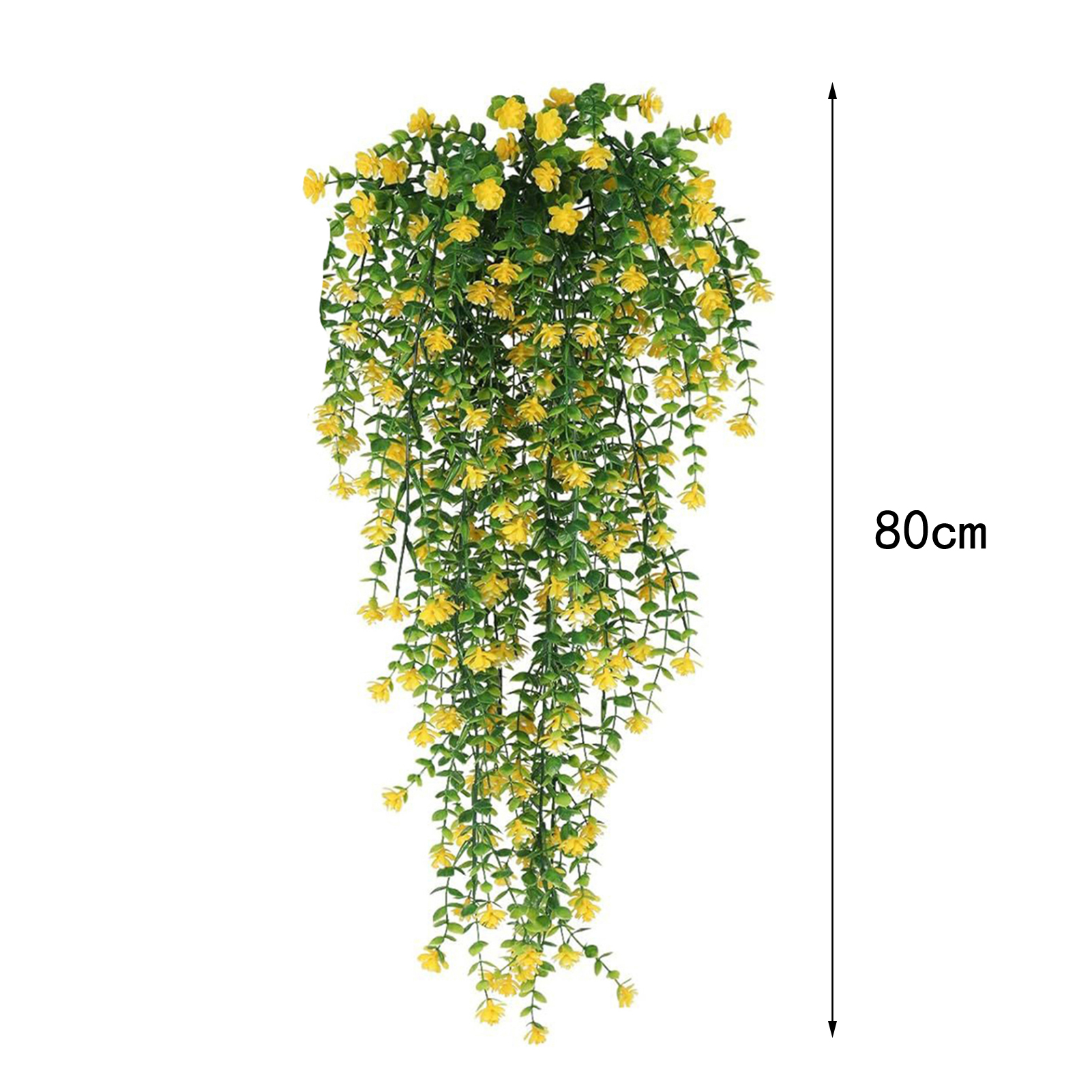 Hängende künstliche Blumenrebe, künstliche Hängeblumen, realistische künstliche Eukalyptus-Blumengirlande für Zuhause, Hochzeit, für Höhle Innenbereich