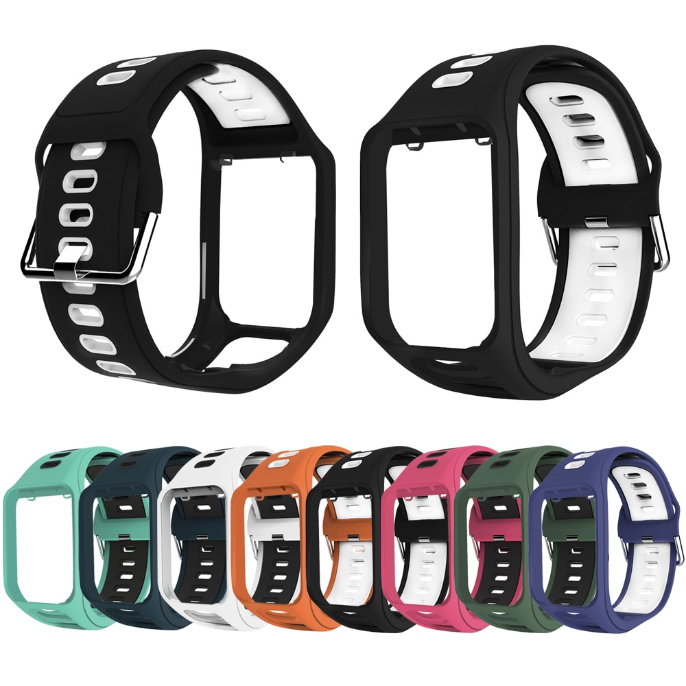 Handgelenk Band Strap für TomTom 2 3 Runner Funken Adventurer Golfer 2 Ersatz Armband Weichen Armband Silicon Gürtel Uhr Armband