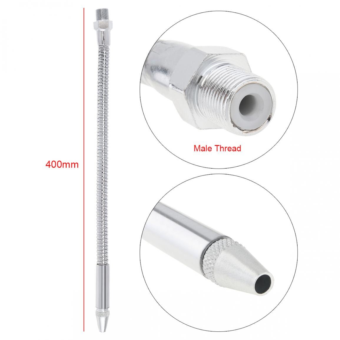 Tube Flexible de refroidissement d'huile de l'eau en métal de 3/8 pouces 390mm avec la buse principale ronde pour la Machine de CNC/fraisage/tour