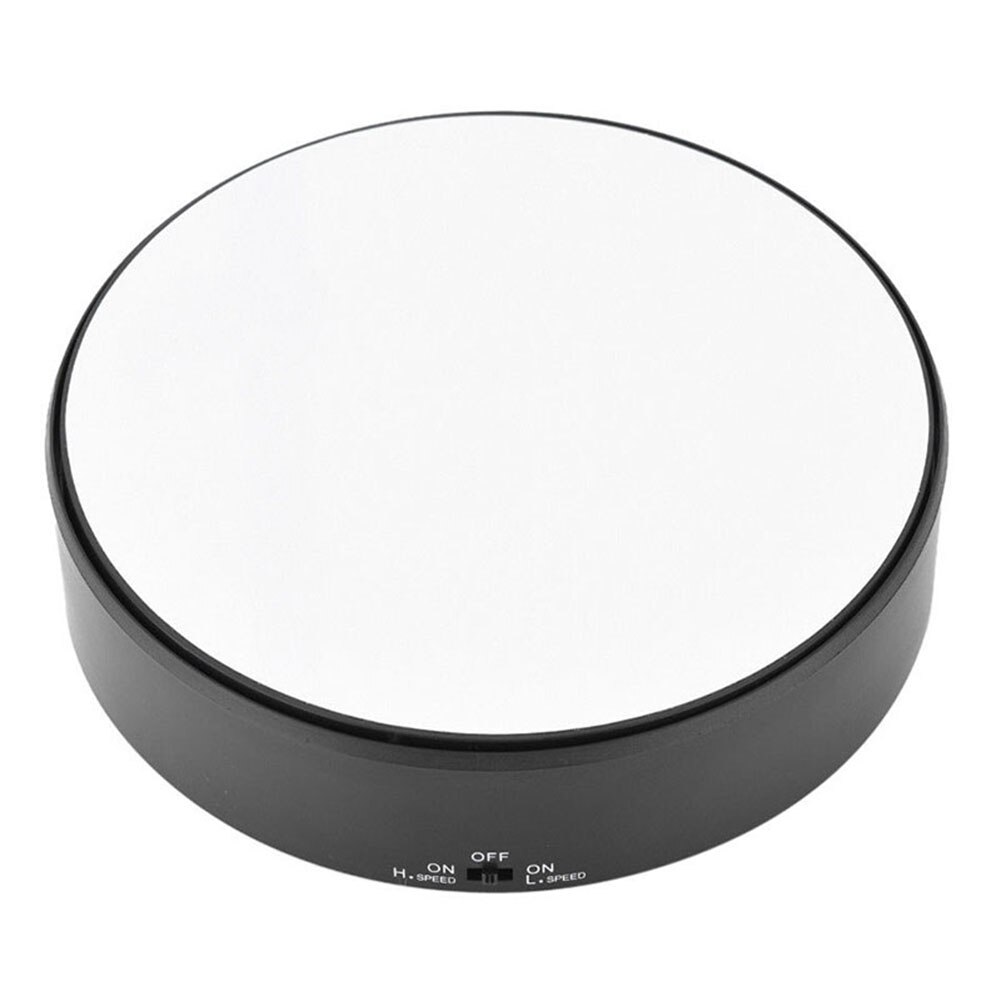 Rotary Jewlery Display Stand Mirror Glass 360 Swivel Watch Holder Turntable for Necklace Bracelet AUG889