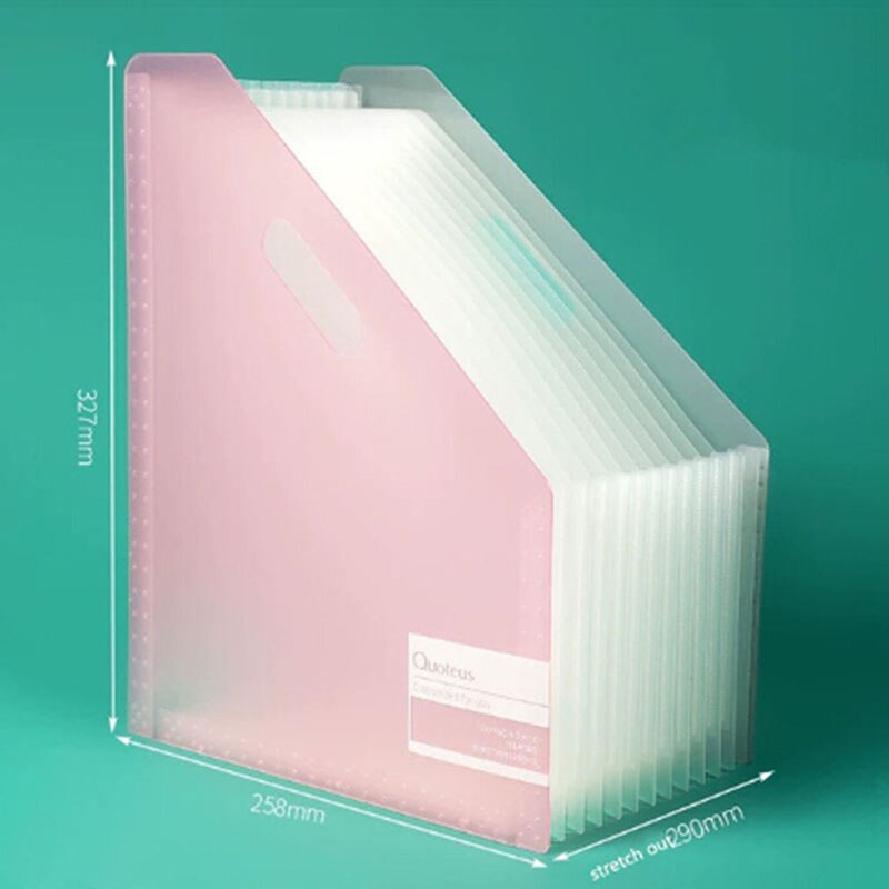 Large Capacity Desk File Folder Document Paper A4 Organizer Storage Holder Multilayer Expanding Box School Office Stationery