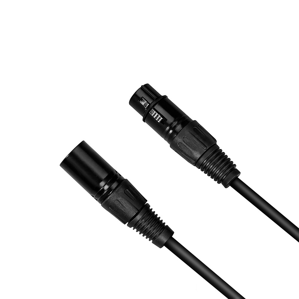 Durable 0.5/1/3/2m XLR 3 Pin Male to 5 Pin Female DMX Converter Adapter Cord Wire Cable