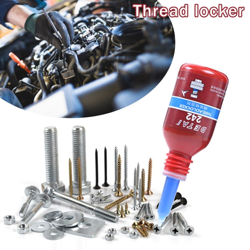 1pc 10g Screw Glue Thread Locking Agent Removable Thread Locker Anaerobic Adhesive Glue Oil Resistance Fast Curing for Threads