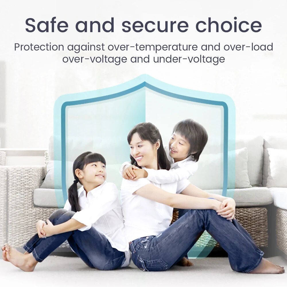 Disyuntor inteligente TUYA WiFi/ZigBee MCB, protección contra sobrecorriente y bajo voltaje, medición de energía, interruptor de Control remoto de 1-63A