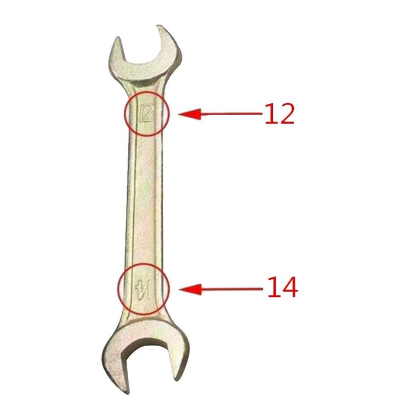 Llave inglesa Universal para bujía de motocicleta, Kit de herramientas de enchufe, herramienta de reparación de motocicletas de aleación de aluminio, alicates, llaves, destornillador